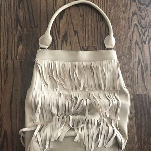 Fringe handbag